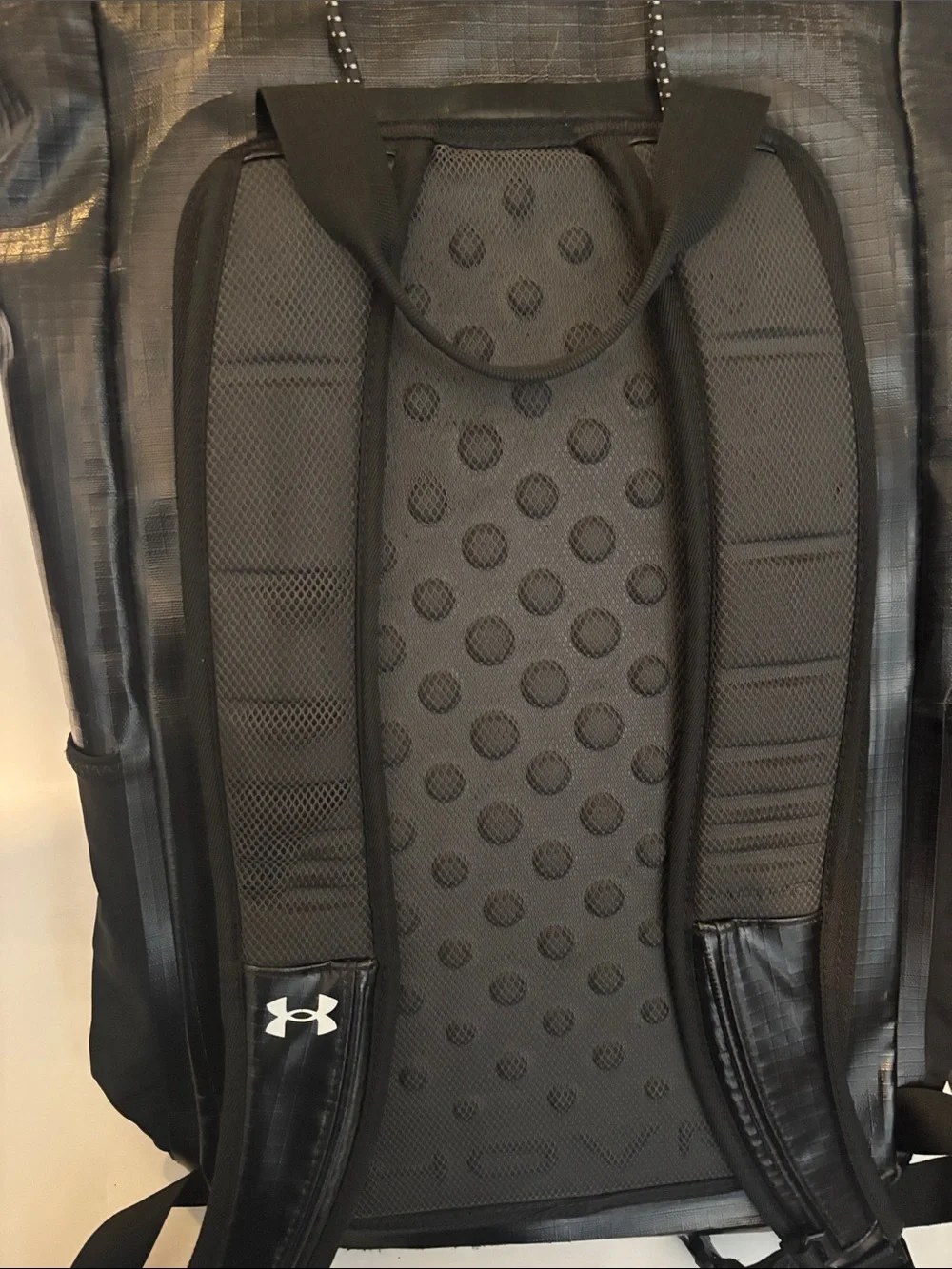Under Armour Black Roll-Top Storm Backpack with External Bungee